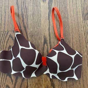 Victoria’s Secret animal print bra